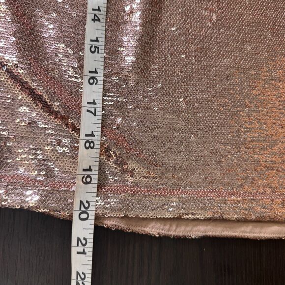 Free People Top Womens Small Shimmy & Shake Sequin Floral Flowy Boho Blouse S - Picture 11 of 11